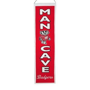 University of Wisconsin Badgers Man Cave Banner